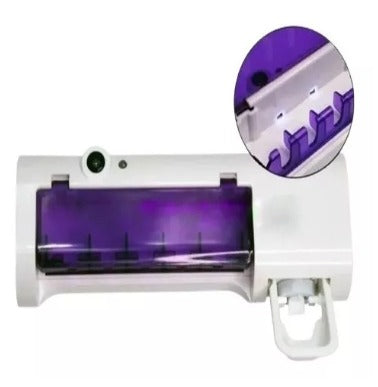 Esterilizador de Cepillo UV + Dispensador Exclusive® 3 en 1