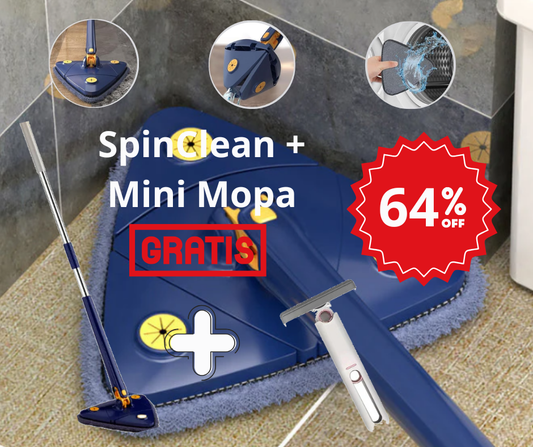 SpinClean - Fregona 360º + Mini Mopa GRATIS