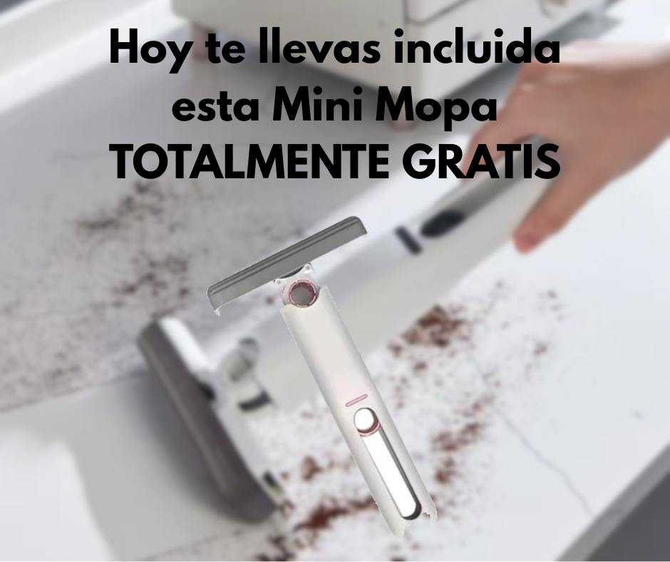 AspiFácil Doble Uso + Mini Mopa GRATIS